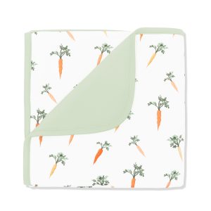 Baby Blanket in Carrot