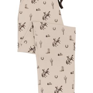 Men's Lounge Pants in Classic Cowboy