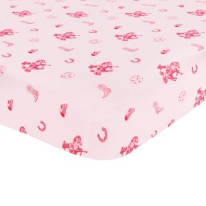 Crib Sheet in Disco Cowgirl