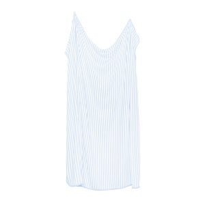 Swaddle Blanket in Small Mist Stripe