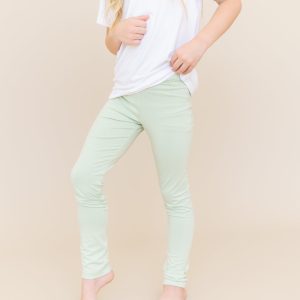 Toddler Leggings in Basil