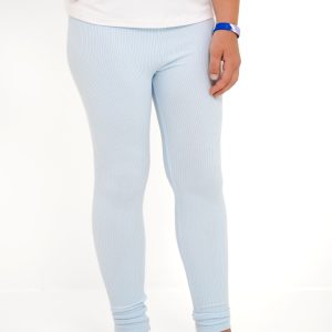 Ribbed Leggings in Breeze