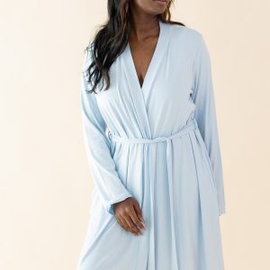 Women's Lounge Robe in Breeze
