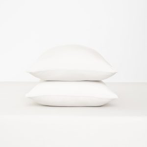 Fitted Sheet with Pillowcases in Cloud