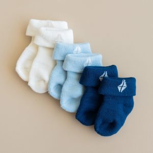 Baby 3-Pack Socks in Cool