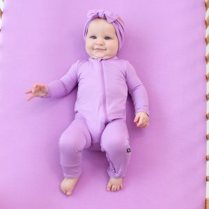Zippered Romper in Poi