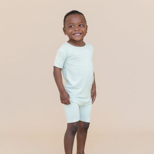 Short Sleeve Pajamas in Dew