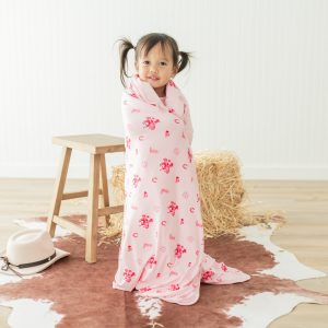 Toddler Blanket in Disco Cowgirl 1.0