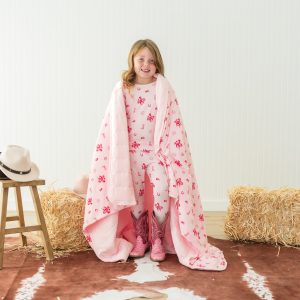 Youth Blanket in Disco Cowgirl 2.5