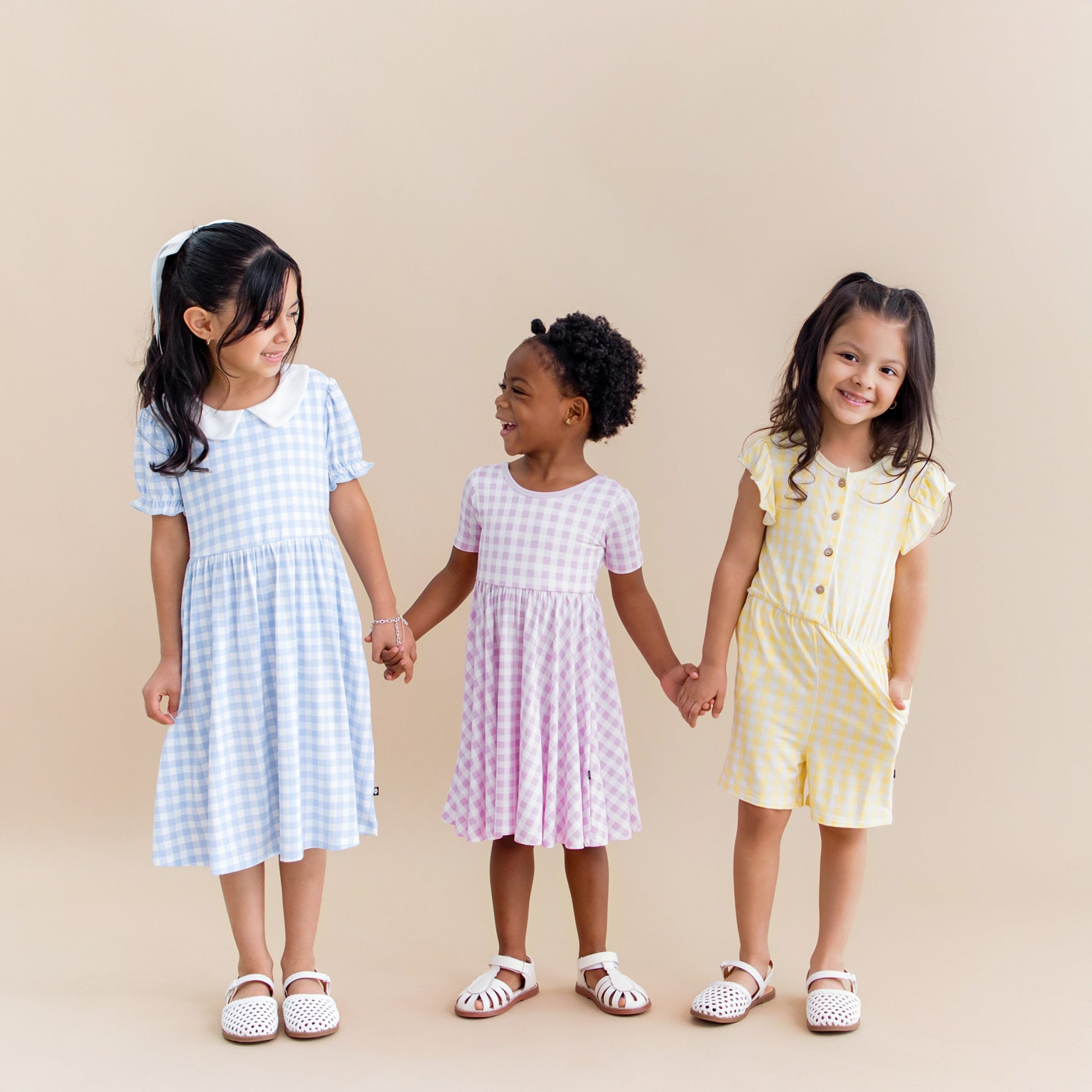 Twirl Dress in Gingham Thistle - Image 6