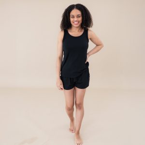 Women's Tank Set in Midnight