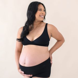 Women's High-Waisted Brief in Midnight