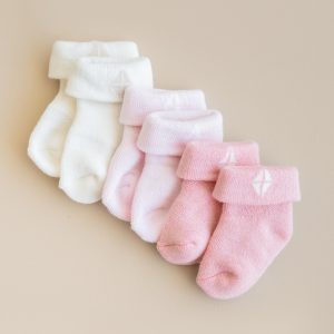 Baby 3-Pack Socks in Pastel