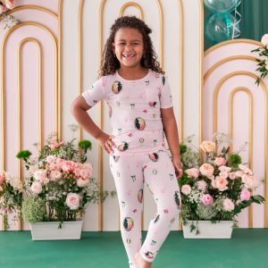 Short Sleeve with Pants Pajamas in Wicked