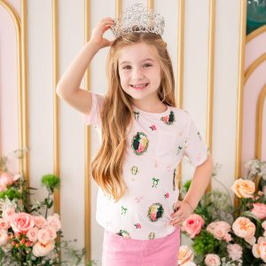 Toddler Crew Neck Tee in Wicked