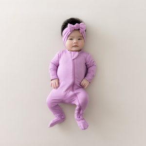 Zippered Footie in Poi