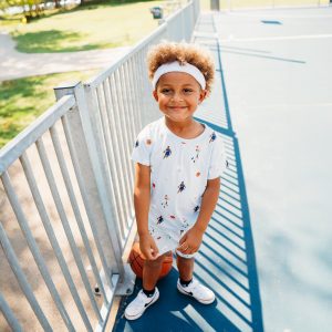 Toddler Basic Tee in Basketball
