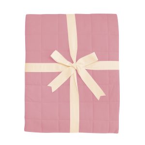 Adult Quilted Blanket in Apple Blossom 2.5
