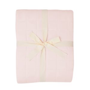 Adult Quilted Blanket in Blush 2.5