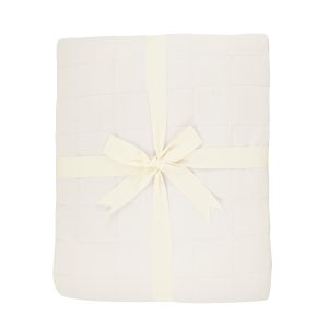 Adult Quilted Blanket in Oat 2.5