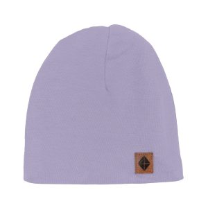 Bamboo Jersey Beanie in Taro