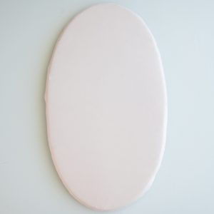 Oval Bassinet Sheet in Oat