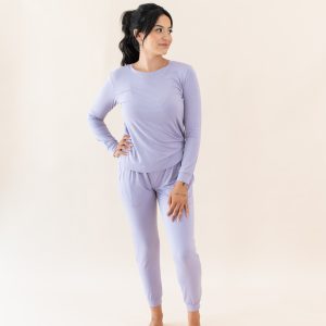 Women's Jogger Pajama Set in Taro