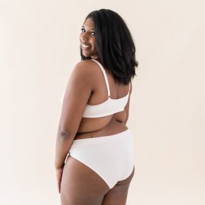 Women's Midi Brief in Blonde