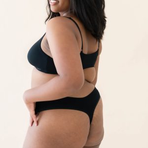 Women's Thong in Midnight